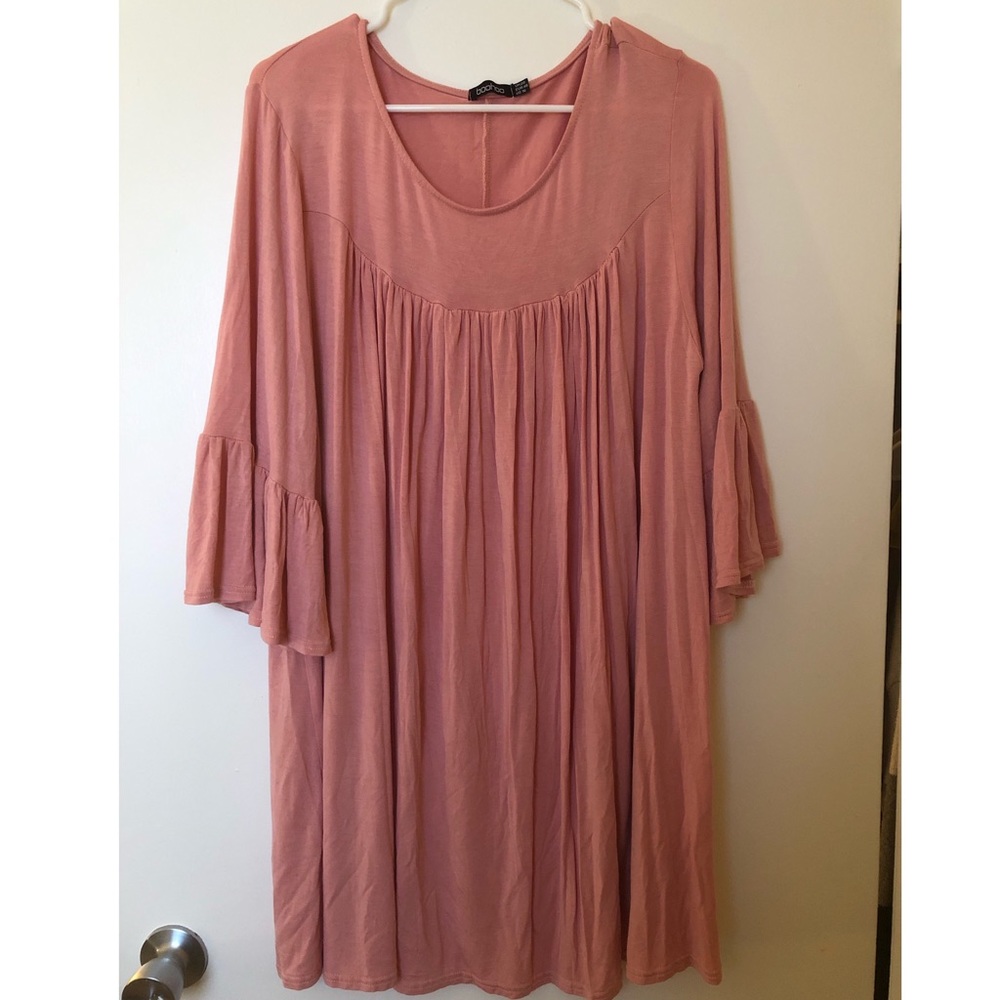 Pink Boohoo Dress